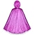 cheap Movie &amp; TV Theme Costumes-Princess Fairytale Elsa Cloak Girls&#039; Movie Cosplay A-Line Slip Purple Yellow Fuchsia Dress Shawl Christmas Masquerade World Book Day Costumes