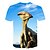 abordables Hauts-Garçon T-shirt Manche Courte T-shirt Animal Dinosaure 3D effet Actif Vêtement de rue Frais Polyester Ecole Extérieur Enfants Bébé 3-12 ans Graphique imprimé en 3D Chemise