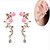 cheap Women&#039;s Jewelry-Women&#039;s Stud Earrings Clip on Earring Flower Shape Classic Earrings Jewelry Gold For 1 Pair Party Wedding Festival