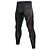 cheap New In-YUERLIAN Men&#039;s Running Tights Leggings Compression Pants Athletic Base Layer Compression Clothing Tights Fitness Gym Workout Exercise Lightweight Breathable Quick Dry Sport Black Red Fruit Green