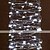 economico Striscie luci a batteria-Set di luci da 5 m luci stringa 50 led smd 0603 1 telecomando a 13 tasti 1 set bianco caldo bianco multicolore natale festa di capodanno impermeabile decorativo batterie aa alimentate