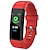 preiswerte Smartwatch-Smartwatch Fitnessuhr Digitaluhr für Damen digital digital Alltag Modisch Wasserdicht Bluetooth Plastik Silikon