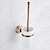 cheap Toilet Brush Holder-Toilet Brush with Holder,Antique Brass Ceramics Wall Mounted Rubber Painted Toilet Bowl Brush and Holder for Bathroom