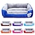 cheap Crates, Gates &amp; Containment-Cat Dog Mattress Pad Bed Bed Blankets Solid Colored Waterproof Cute Fabric Cotton for Large Medium Small Dogs and Cats