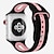 abordables Bracelets de montre connectée-bracelet sport pour montre apple 42mm 44mm 38mm 40mm bracelet bracelet silicone montre apple 5 4 3 2 1