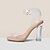 cheap Women&#039;s Sandals-Women&#039;s Sandals Katy Perry Sandals Clear Shoes Ankle Strap Sandals Block Heel Sandals Buckle Block Heel Chunky Heel Ankle Strap Heel Peep Toe Transparent Shoes Dress Party &amp; Evening PVC Spring Summer