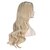 ieftine Peruci Sintetice Premium-Peruci Sintetice Ondulat Blond Păr Sintetic Păr Ombre / Rădăcini Închise / Linia naturală de păr Blond Perucă Pentru femei Lung Fără calotă