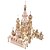 cheap Wooden Puzzles-3D Puzzle Jigsaw Puzzle Wooden Puzzle Church Cathedral DIY Natural Wood Classic Kid&#039;s Unisex Toy Gift