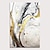 זול ציורים אבסטרקטיים-ציור שמן צבוע-Hang מצויר ביד אנכי מופשט אומנות פופ מודרני כלול מסגרת פנימית / בד מתוח