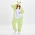 cheap Kigurumi Pajamas-Adults&#039; Kigurumi Pajamas Frog Animal Onesie Pajamas Funny Costume Flannelette Cosplay For Men and Women Christmas Animal Sleepwear Cartoon