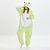 billige Dyrekostyme-Kigurumi-pysjamas Fancy kostyme Onesie-kostyme Dyremønster Frosk Tegneserie Varm Morsomt kostyme Behagelig Voksne Unisex Damer og Herrer Jul Halloween Karneval Fest Ytelse homewear Enkle