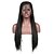 cheap Synthetic Lace Wigs-Synthetic Lace Front Wig Box Braids Braid Lace Front Wig Long Natural Black #1B Synthetic Hair 24-26 inch Women&#039;s Adjustable Heat Resistant Party Black