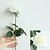 cheap Artificial Flower-Beautiful Rose Artificial Flowers Silk Small Bouquet Party Spring Wedding Decoration Fake Flower 1 branch 9*42.5cm