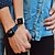 billige Apple Watch-bånd-Reim til Smartklokke til Apple  iWatch Ultra Series 8/7/6/5/4/3/2/1 / SE 38/40/41mm 42/44/45/49mm Silikon Smartklokke Stropp Elastisk Pustende Sportsrem Erstatning Armbånd