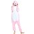 ieftine Pijamale Kigurumi-Adulți Pijama Kigurumi Dinosaur Animal Pijama Întreagă Lână polară Roz Cosplay Pentru Bărbați și femei Sleepwear Pentru Animale Desen animat Festival / Sărbătoare Costume / Leotard / Onesie