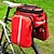 abordables Sacs de Porte-Bagage-FJQXZ Sac de Porte-Bagage / Double Sacoche de Vélo Sacs de Porte-Bagage Grande Capacité Etanche Taille ajustable Sac de Vélo Nylon Sac de Cyclisme Sacoche de Vélo Cyclisme / Vélo