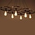 halpa LED-lamput-1kpl 40w e26 / e27 st64 lämmin valkoinen 2700k retro himmennettävä koristeellinen hehkuva vintage edison-lamppu 220-240v / 110-120v