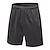 cheap Running Shorts-YUERLIAN Men‘s Running Shorts Bermuda Shorts Athletic Bottoms Elastic Waistband Pocket Spandex Fitness Gym Workout Performance Running Training Breathable Quick Dry Moisture Wicking Sport Solid
