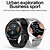 tanie Smartwatche-LITBest L20 Inteligentny zegarek 1.28 in Inteligentny zegarek Krokomierz Powiadamianie o połączeniu telefonicznym Rejestrator aktywności fizycznej Kompatybilny z Android iOS Męskie Mężczyźni Kobiety