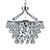 cheap Chandeliers-5-Light 48cm(18.9inch) Crystal Chandelier Metal Chrome Traditional / Classic 110-120V / 220-240V