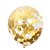 billiga Ballonger-enhörningsfest leveranser i metalliska guld ljusblå ballonger guld konfetti ballong för födelsedag baby shower bröllopsfest dekor 50st ingår inte stång