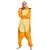 billige Kigurumi-pyjamas-Voksne Kigurumi-pyjamas Løve Dyremønster Onesie-pyjamas Koralfleece Orange Cosplay Til Damer og Herrer Nattøj Med Dyr Tegneserie Festival / Højtider Kostumer