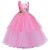 preiswerte Partykleider-Mädchen&#039; Ärmellos Einfarbig 3D-gedruckte Grafik Kleider Aktiv Kuschelig Maxi Polyester Kleid kinderkleidung Baby Regular Fit Pailletten Gitter Bestickt