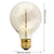 cheap LED Globe Bulbs-1pc 40W E26 / E27 G80 Warm White 2300k Retro Dimmable Decorative Incandescent Vintage Edison Light Bulb 220-240V/110-120V