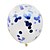 baratos Balões-Fontes do partido do unicórnio em ouro metálico luz azul balões confetti balão de ouro para o aniversário do chuveiro de bebê decoração da festa de casamento 50 pcs para não incluir a haste