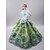 preiswerte Zubehör für Puppen-Puppenkleid Für Barbie Volltonfarbe Polyester Kleid Für Mädchen Puppe Spielzeug