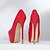 cheap Women&#039;s Heels-Women&#039;s Heels Daily Winter Stiletto Heel Pointed Toe PU Loafer Black White Red