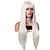 cheap Synthetic Trendy Wigs-Synthetic Wig Straight Asymmetrical Machine Made Wig Long White Synthetic Hair 27 inch Women&#039;s Best Quality White / Daily Wear