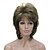 cheap Synthetic Trendy Wigs-Synthetic Wig Wavy Wavy Layered Haircut With Bangs Wig Medium Length Ash Brown Synthetic Hair Women&#039;s Brown