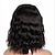 Χαμηλού Κόστους Περούκες υψηλής ποιότητας-Συνθετικές Περούκες Σγουρά Ασύμμετρο κούρεμα Μηχανοποίητο Περούκα Μεσαίου Μήκους Μαύρο Συνθετικά μαλλιά 16 inch Γυναικεία Η καλύτερη ποιότητα Μαύρο / Καθημερινά Ρούχα