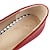 billige Højhælede sko til kvinder-Dame Hæle Krystal Sandaler Daglig Farveblok Kraftige Hæle Rund Tå Afslappet Minimalisme PU Hjemmesko Sort Hvid Lys pink