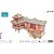 cheap 3D Puzzles-Jigsaw Puzzles Wooden Puzzles Building Blocks DIY Toys  JianGnan Style House C 1 Wood Ivory Model &amp; Building Toy