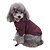 preiswerte Hundekleidung-Katze Hund Mäntel T-shirt Pullover Solide Lässig / Alltäglich warm halten Party Sport Draussen Winter Hundekleidung Welpenkleidung Hunde-Outfits Blau und Marineblau Purpur Rot Kostüm für Mädchen und