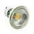 levne LED žárovky bodové-6pcs stmívatelné led žárovky bodové světlo 5w cob gu10 /gu5.3(mr16) led reflektor 220v pro domácí lampada skleněné pouzdro