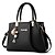 cheap Handbag &amp; Totes-Women&#039;s Leather Bags Handbags Satchel PU Leather Zipper Daily Sillver Gray Black Dark Red Dark Blue
