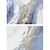 billige Abstrakte malerier-Hang-Painted Oliemaleri Hånd malede Vertikal Abstrakt Popkunst Moderne Omfatter indre ramme / Strakt lærred