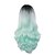 cheap Synthetic Trendy Wigs-Synthetic Wig Curly Wavy Middle Part Wig Ombre Long Grey Ombre Pink Ombre Brown Ombre Green Ombre Red Synthetic Hair 24 inch Women‘s Fashionable Design Women Synthetic Dark