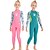 cheap Wetsuits, Diving Suits &amp; Rash Guard Shirts-Dive&amp;Sail Girls&#039; Full Wetsuit 2.5mm SCR Neoprene Diving Suit Thermal Warm UPF50+ Anatomic Design High Elasticity Long Sleeve Back Zip - Swimming Diving Surfing Scuba Patchwork Autumn / Fall Spring