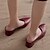 cheap Women&#039;s Clogs-Women&#039;s Clogs &amp; Mules Animal Print Chunky Heel Pointed Toe Minimalism Daily PU Color Block Snake White Burgundy Brown