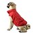 Χαμηλού Κόστους Ρούχα για σκύλους-Γάτα Σκύλος Παλτά Φούτερ με Κουκούλα Ρούχα κουταβιών Γράμμα &amp; Αριθμός Καθημερινά ΕΞΩΤΕΡΙΚΟΥ ΧΩΡΟΥ Χειμώνας Ρούχα για σκύλους Ρούχα κουταβιών Στολές για σκύλους Κόκκινο Μπλε Ροζ Στολές