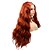 cheap Synthetic Lace Wigs-Synthetic Lace Front Wig Body Wave Layered Haircut Lace Front Wig Medium Length Orange Synthetic Hair 26 inch Women&#039;s Party Women Adorable Red Sylvia