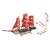 cheap Wooden Puzzles-Robotime 3D Puzzle Jigsaw Puzzle Model Building Kit Warship Ship DIY Wooden Classic Kid&#039;s Adults&#039; Unisex Boys&#039; Girls&#039; Toy Gift