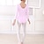 levne Dětské taneční oblečení-Ballet Leotard / Onesie Gore Girls&#039; Training Performance Long Sleeve Elastane Lycra