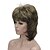お買い得  トレンドの合成ウィッグ-人工毛ウィッグ ウェーブ ウェーブ レイヤード・ヘアカット バング付き かつら ミディアム アッシュブラウン 合成 女性用 ブラウン