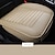 cheap Car Seat Covers-Car Front Seat Cover PU Non-slip Car Seat Cushion Cover Auto Chair Cushion PU Leather Pad Breathable Car Front Seat Cover for Four Seasons