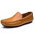 cheap Men&#039;s Slip-ons &amp; Loafers-Men&#039;s Loafers &amp; Slip-Ons Comfort Shoes Daily Cowhide Black Brown Blue Fall &amp; Winter